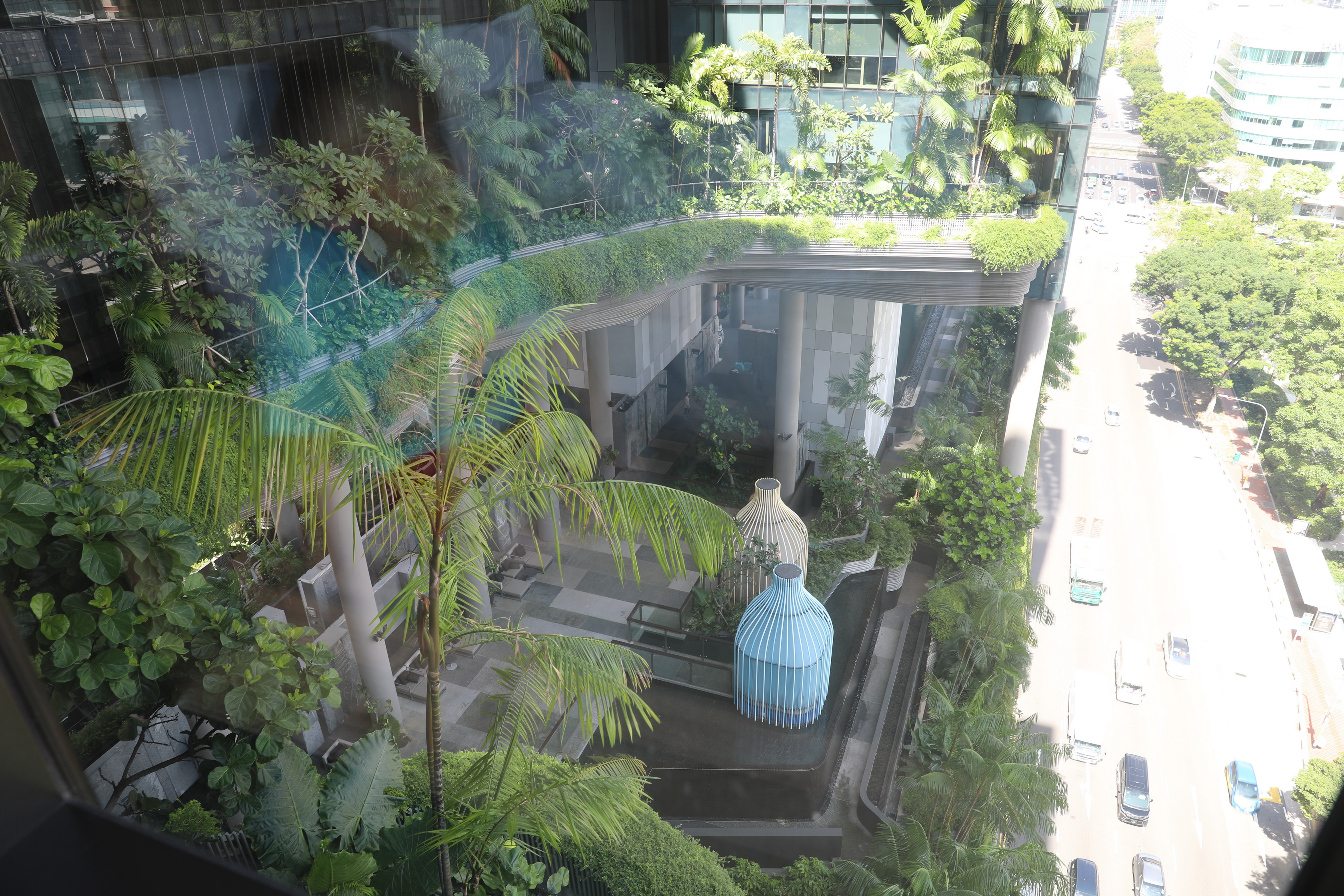 Ausblick vom Hotelzimmer